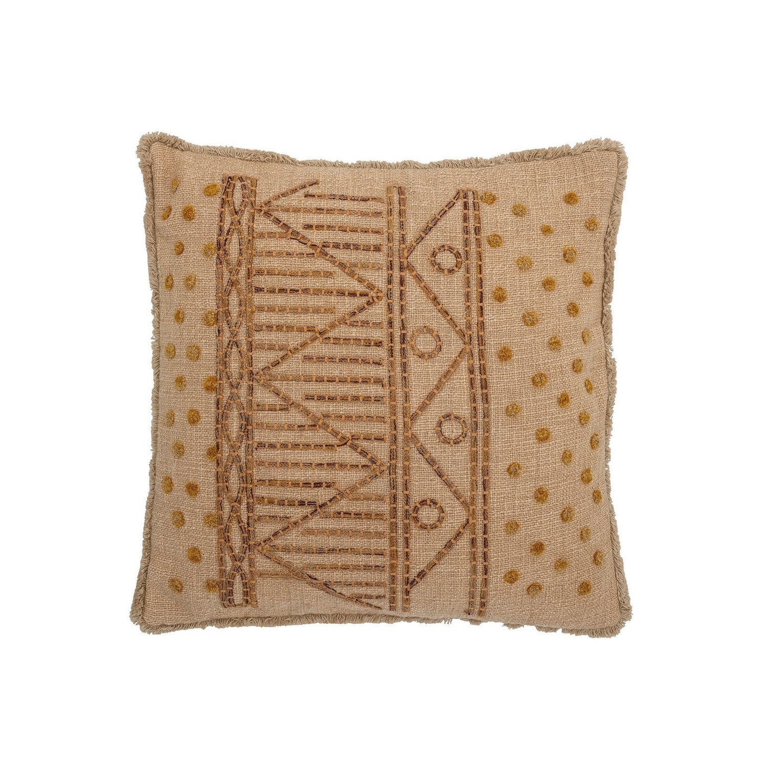 Bloomingville Taranto Cushion, Nature, Cotton