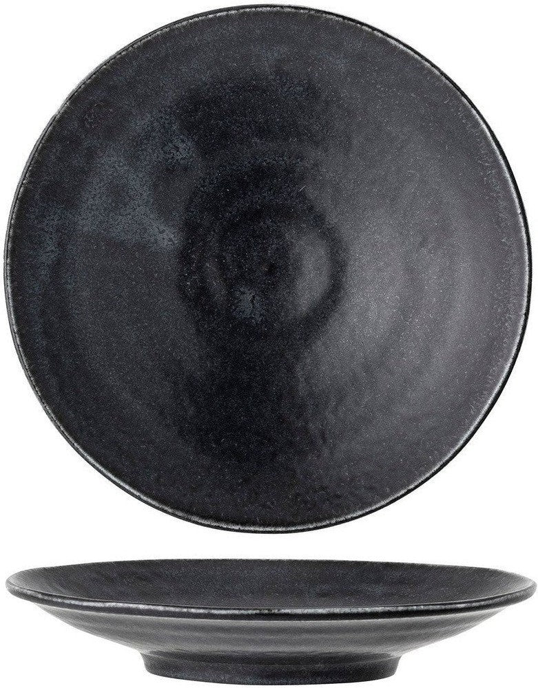 [product_category]-Bloomingville Yoko Plate, Black, Porcelain-Bloomingville-5711173251384-82049320-BLO-1