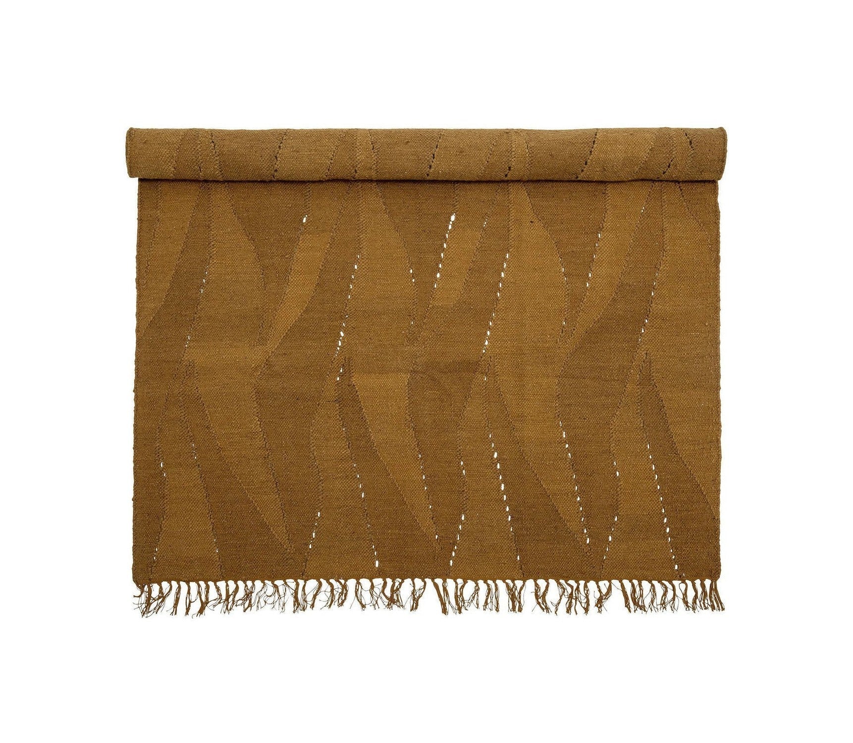 Bloomingville Zola Rug, Brown, Wool