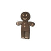 Boyhood Gingerbread Man Wooden Figure, Oak Stained, Small