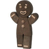 Boyhood Gingerbread Man Wooden Figure, Stained Oak, Large