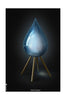  Drop Classic Poster Without Frame 30x40 Cm Black Background