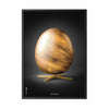  Egg Figures Poster Frame Made Of Black Lacquered Wood A5 Black