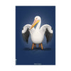  Pelikan Classic Poster Without Frame 70 X100 Cm Dark Blue Background