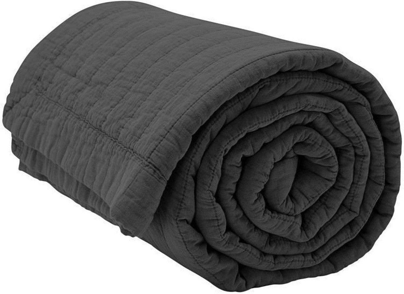 [product_category]-By Nord Quilted bedspread, BNMagnhild, Coal-By Nord-5707644773523-561137073-HOU-1