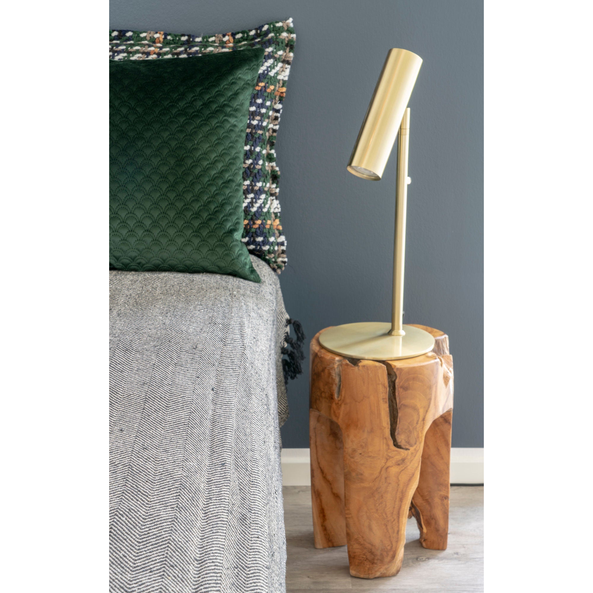 House Nordic Rose Teak Stool