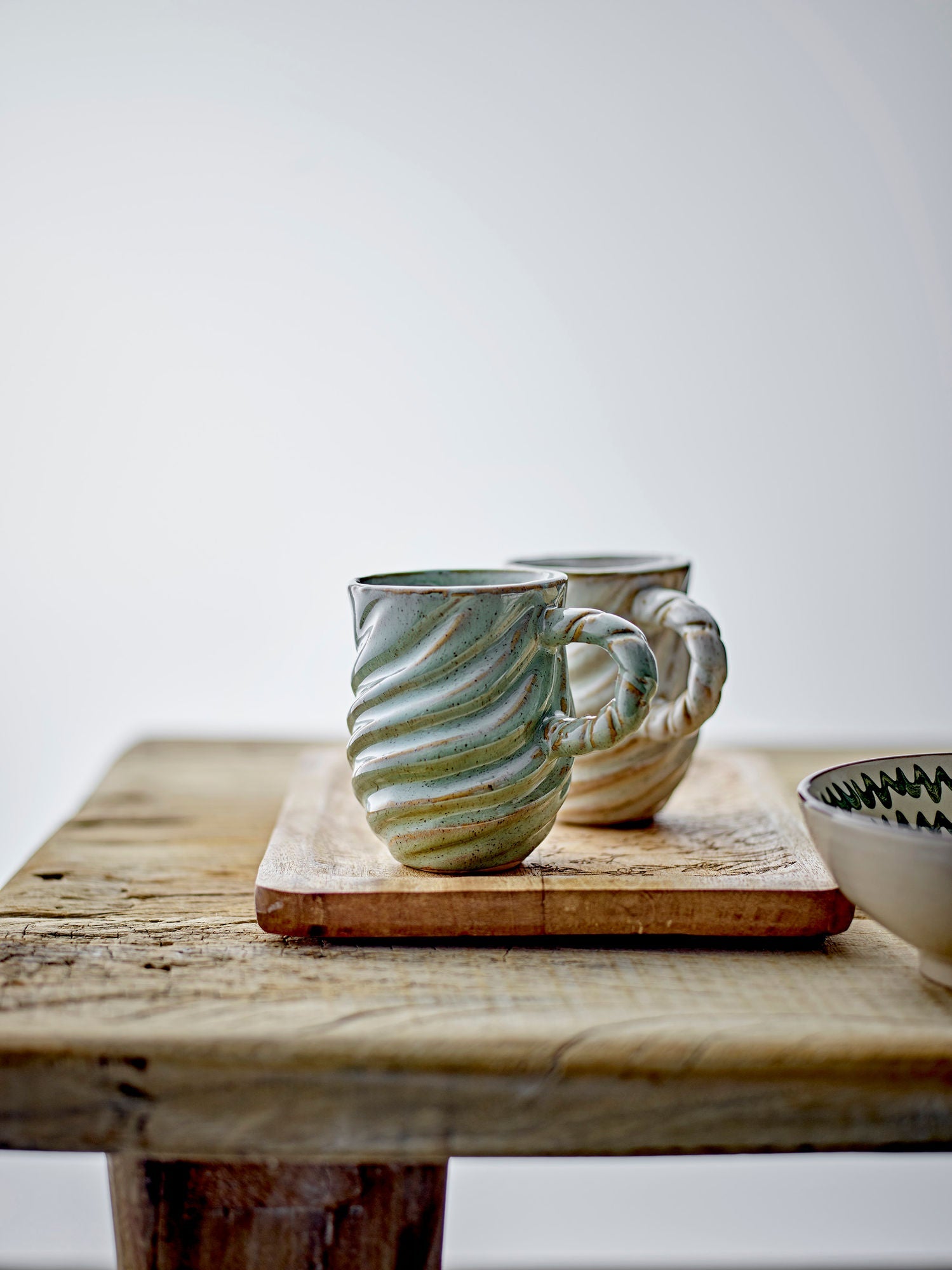 Bloomingville Miriam Mug, Green, Stoneware