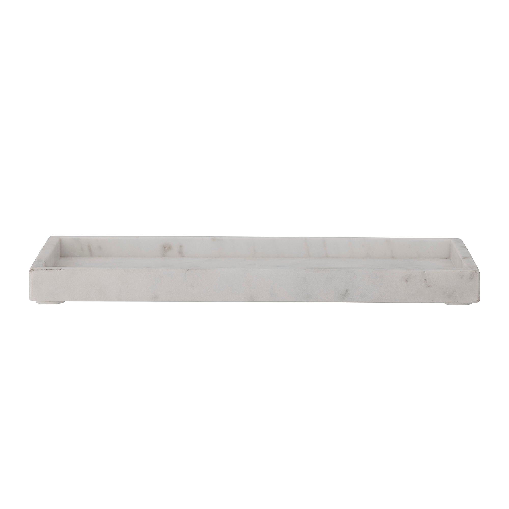 Bloomingville Majsa Tray, White, Marble