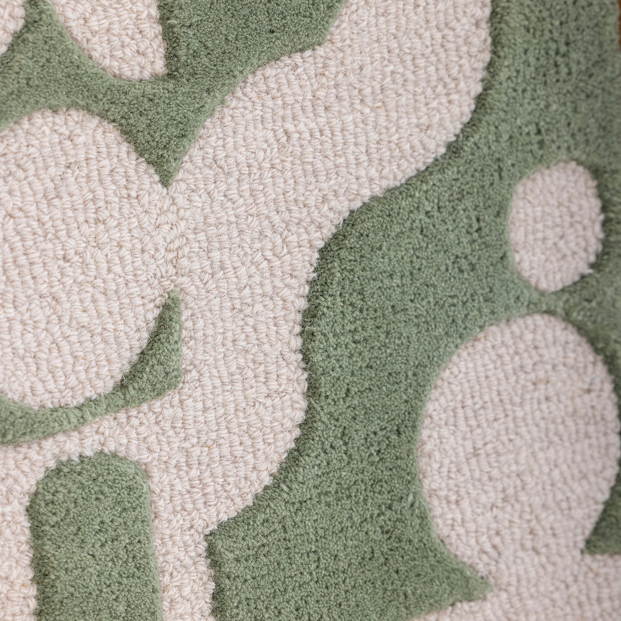 Bloomingville Longton Wall Decor, Green, Wool