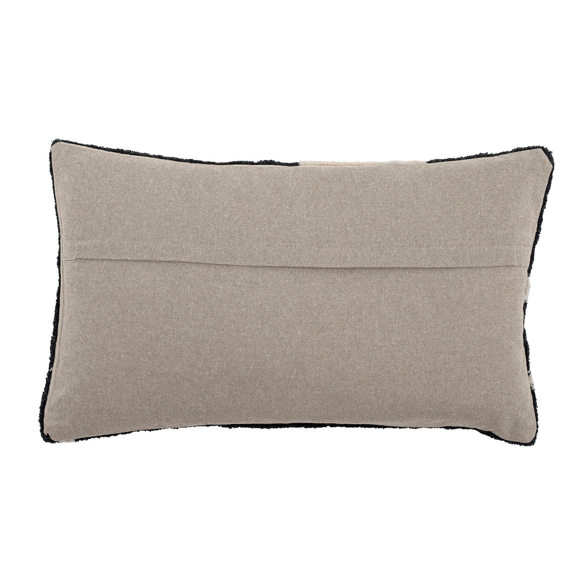 Bloomingville Ryton Cushion, Black, Cotton