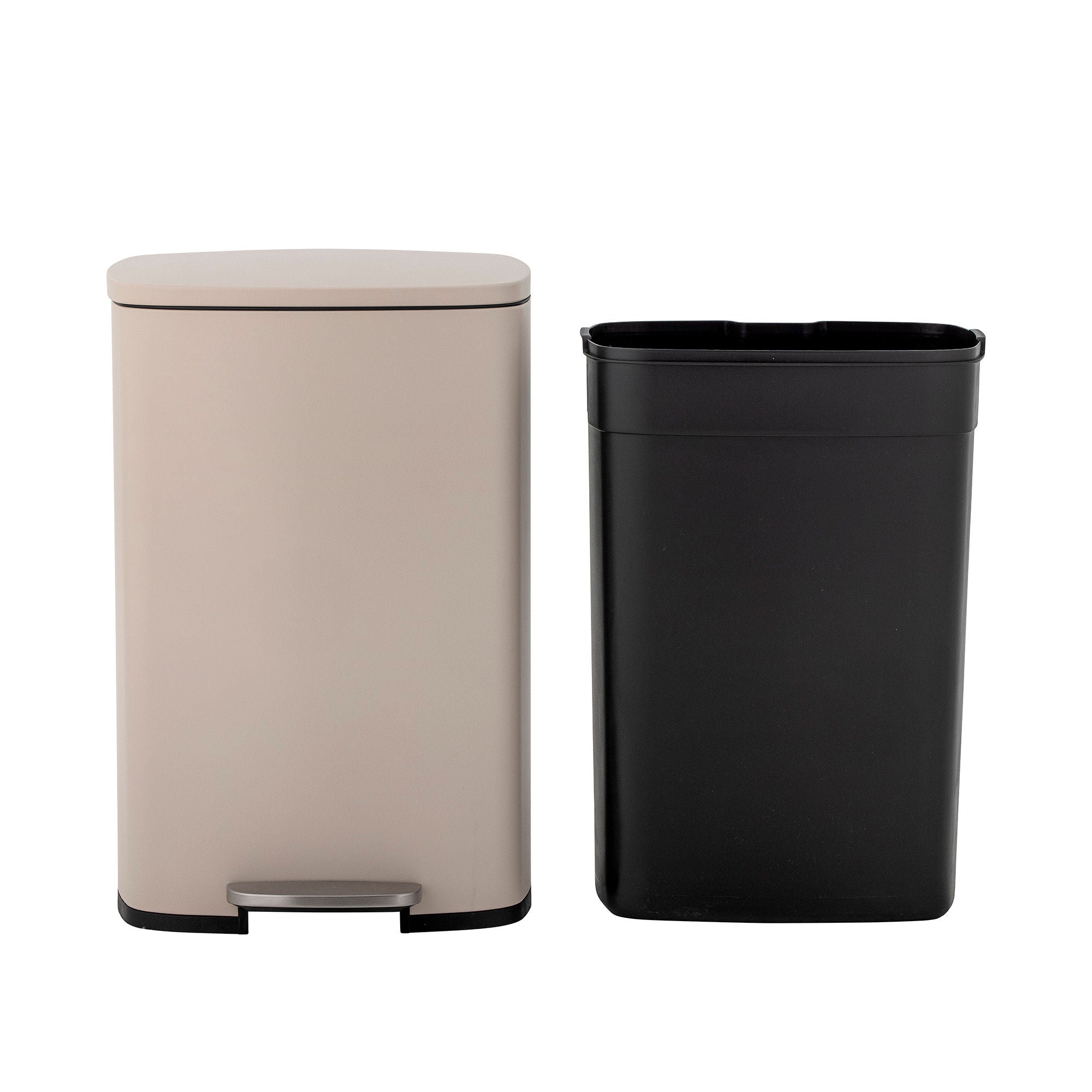 Bloomingville Leian Dustbin, Rose, Iron