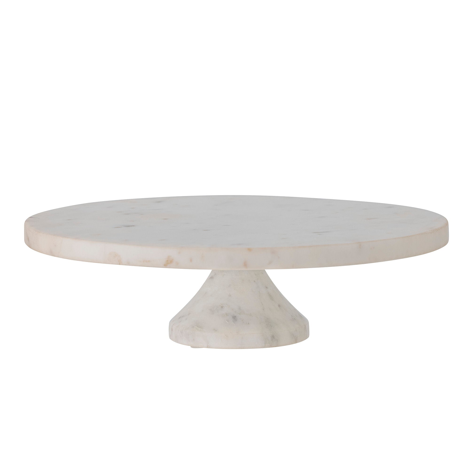 Bloomingville Fenya Cake Tray, White, Marble