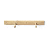 Carl Hansen Bm5270 S Wall Coat Rack Teak, 63x15 Cm