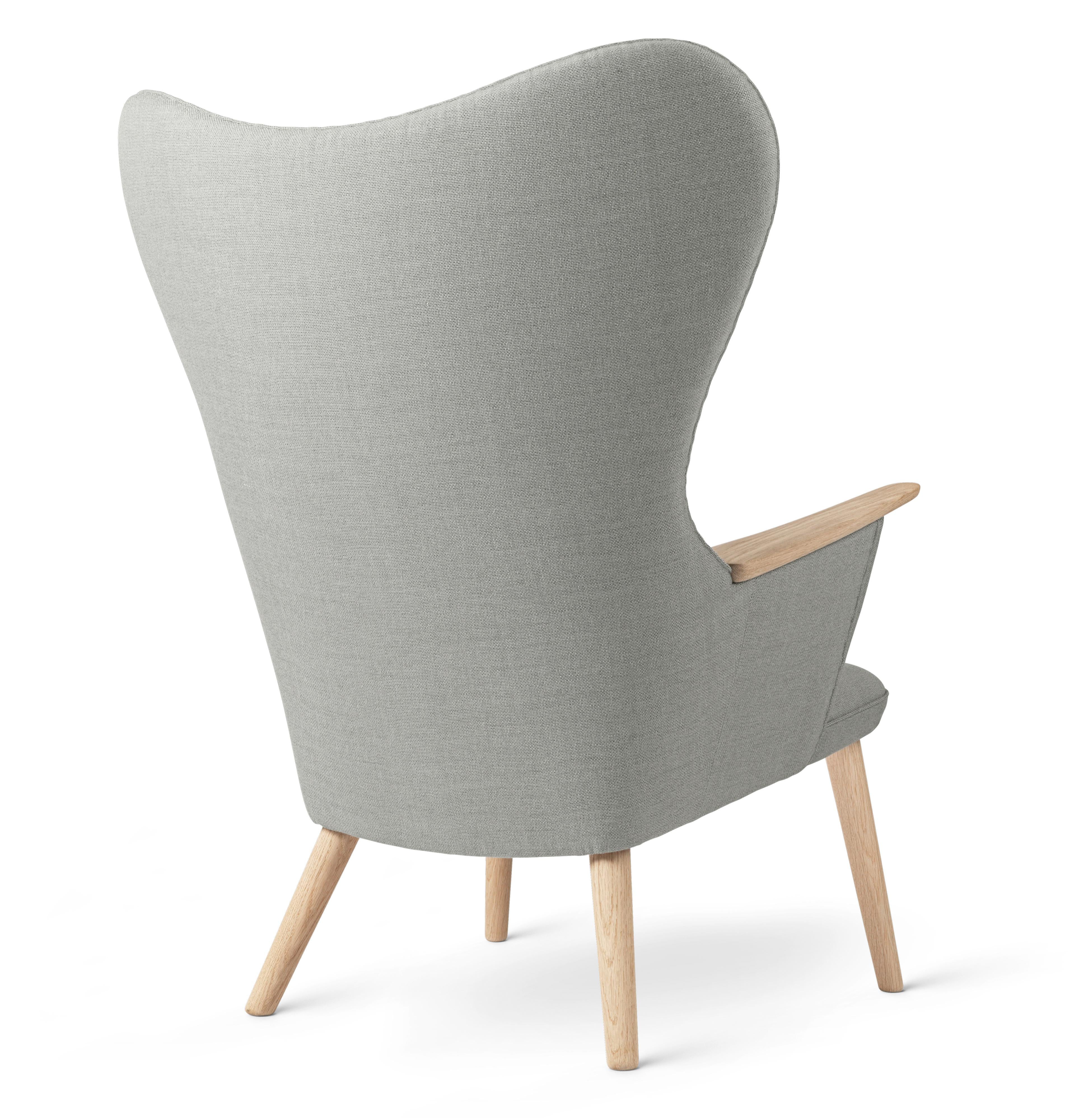 [product_category]-Carl Hansen Ch78 Mama Bear Lounge Chair, Oak Soap/Passion 13101-Carl Hansen-5715397107281-CH-78-020-101-HR-FSC-70-Passion-13101-CAR-3