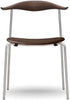 Carl Hansen Ch88 P Chair, Smoked Oak/Brown Leather