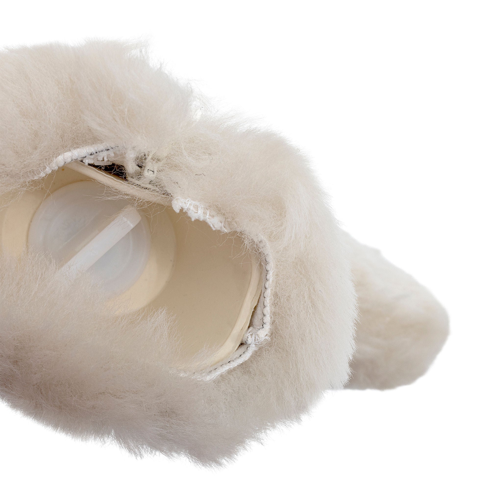 Bloomingville Cedar Hot Water Bottle, Nature, Sheepskin