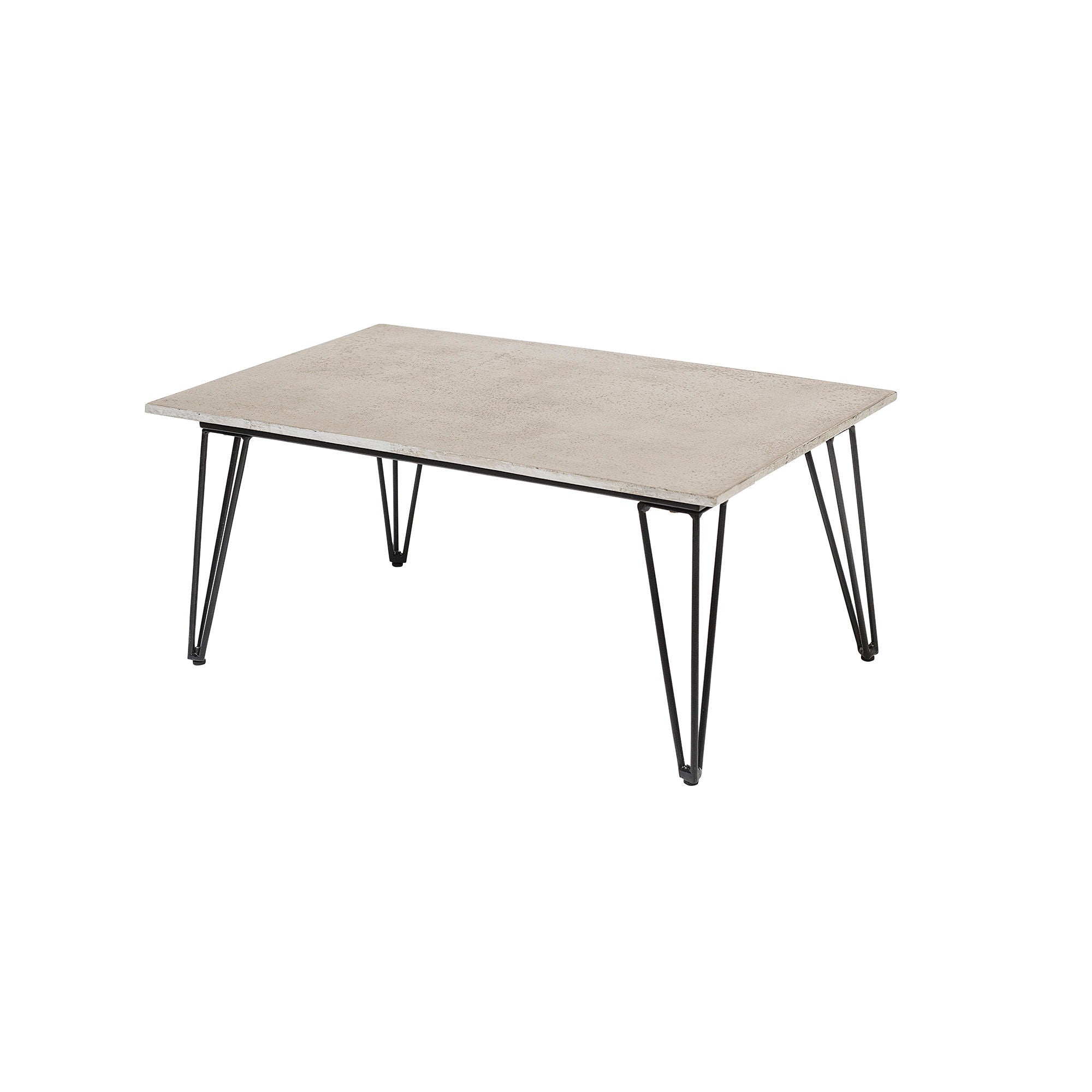 Bloomingville Mundo Coffee Table, Grey, Fiber cement