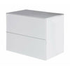 Copenhagen Bath Sq2 Double Cabinet With Countertop, L80 Cm