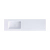 Copenhagen Bath Sq2 Left Wash Basin, L160 Cm