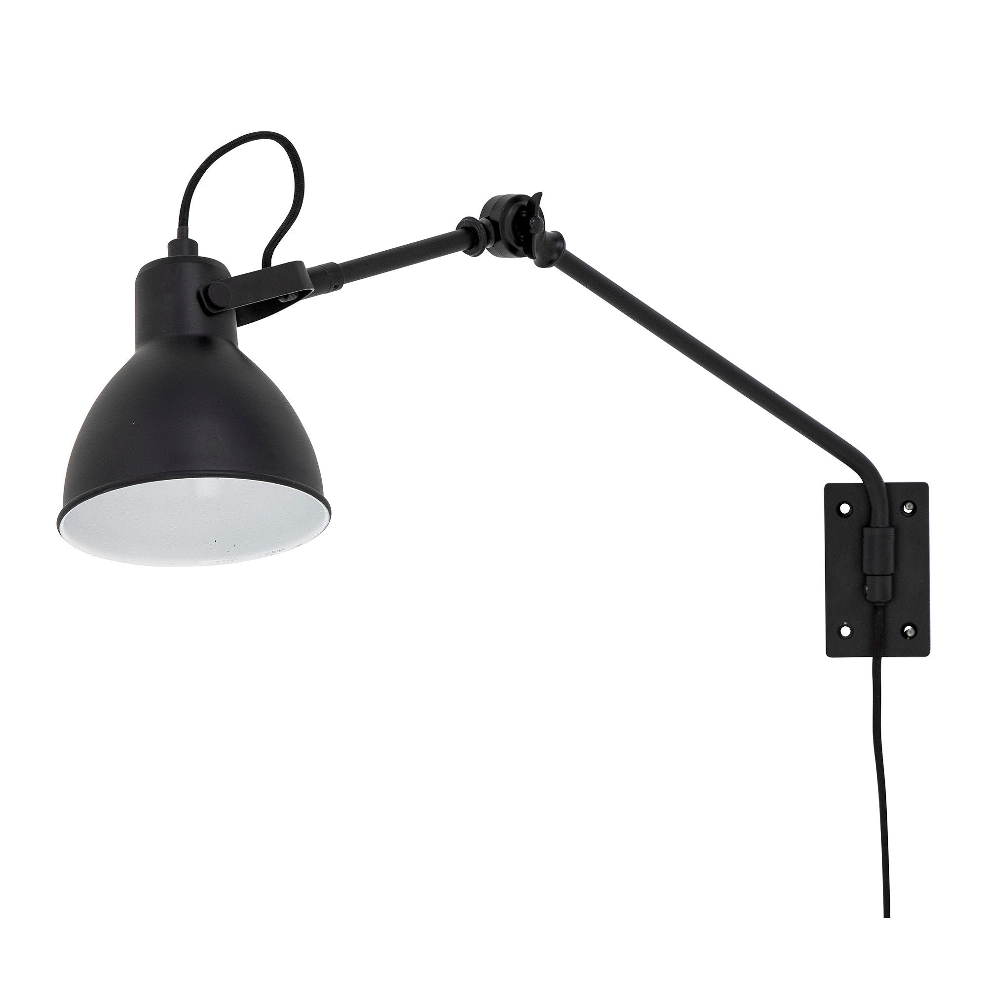 [product_category]-Creative Collection Jili Wall Lamp, Black, Metal-Creative Collection-5711173297641-82055671-BLO-3