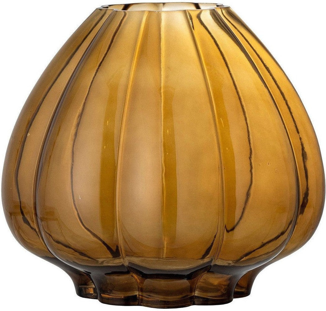 [product_category]-Creative Collection Lezanne Vase, Brown, Glass-Creative Collection-5711173315284-82060221-BLO-1