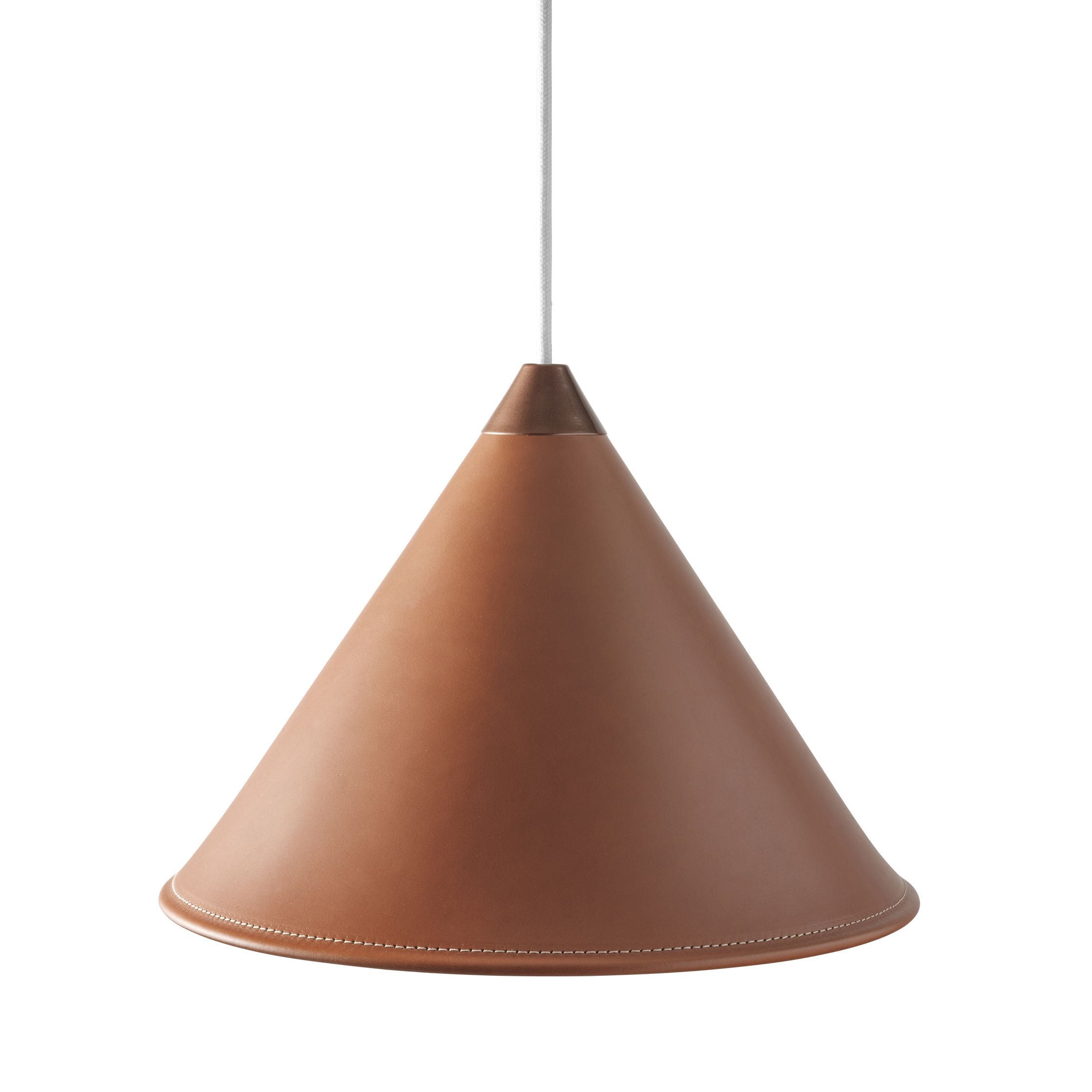 [product_category]-Cuero Namibia Pendant ø 35 Cm, Polo/Copper With White Cable-Cuero-7340172636380-1510332-CUE-1