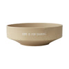 Design Letter's Favorite Bowl Large, Beige