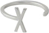 Design Letters Letter Ring A Z, 925 Sterling Silver, X