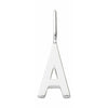 Design Letters Letters Pendant A Z 10 Mm, Silver, A