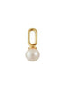 Design Letters Pearl Drop Charm 5mm, Gold