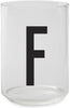 Design Letters Personal Drinking Glass A Z, F