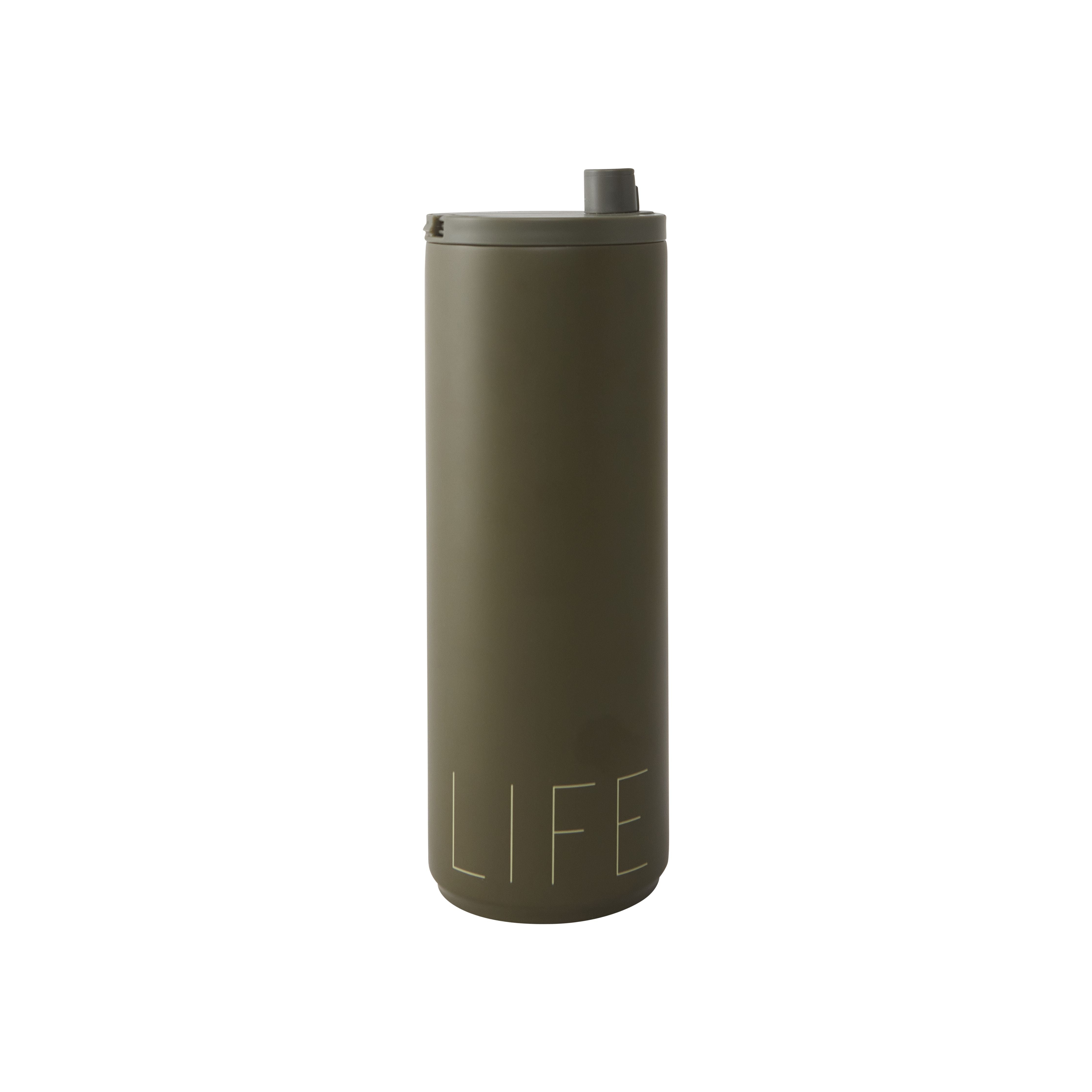 [product_category]-Design Letters Travel Mug 500 Ml, Olive Green-Design Letters-5710498190088-30101021OLIVELIFE-DES-1