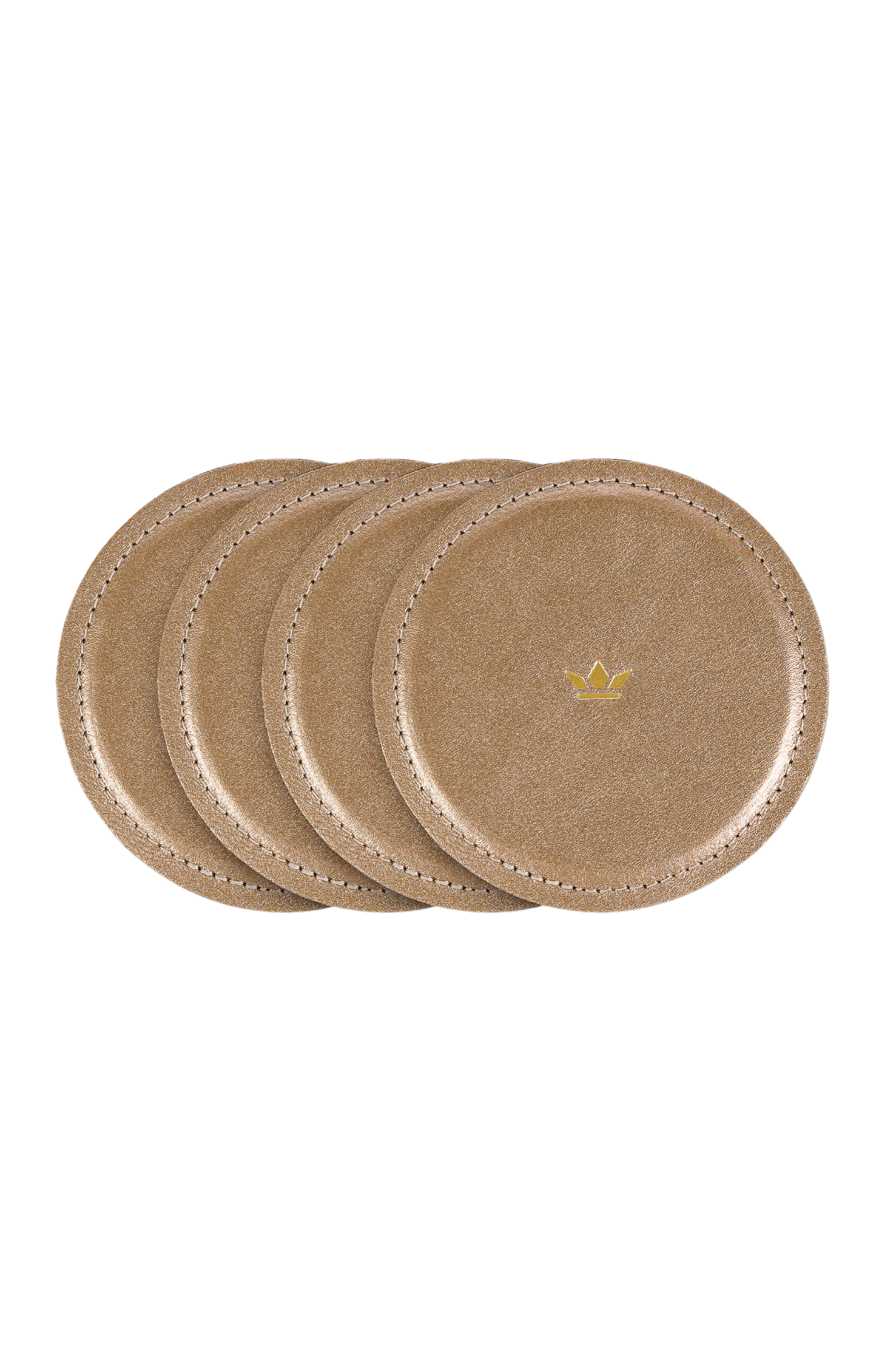 Dutchdeluxes Coasters 4 PCS., Pearly Rosé