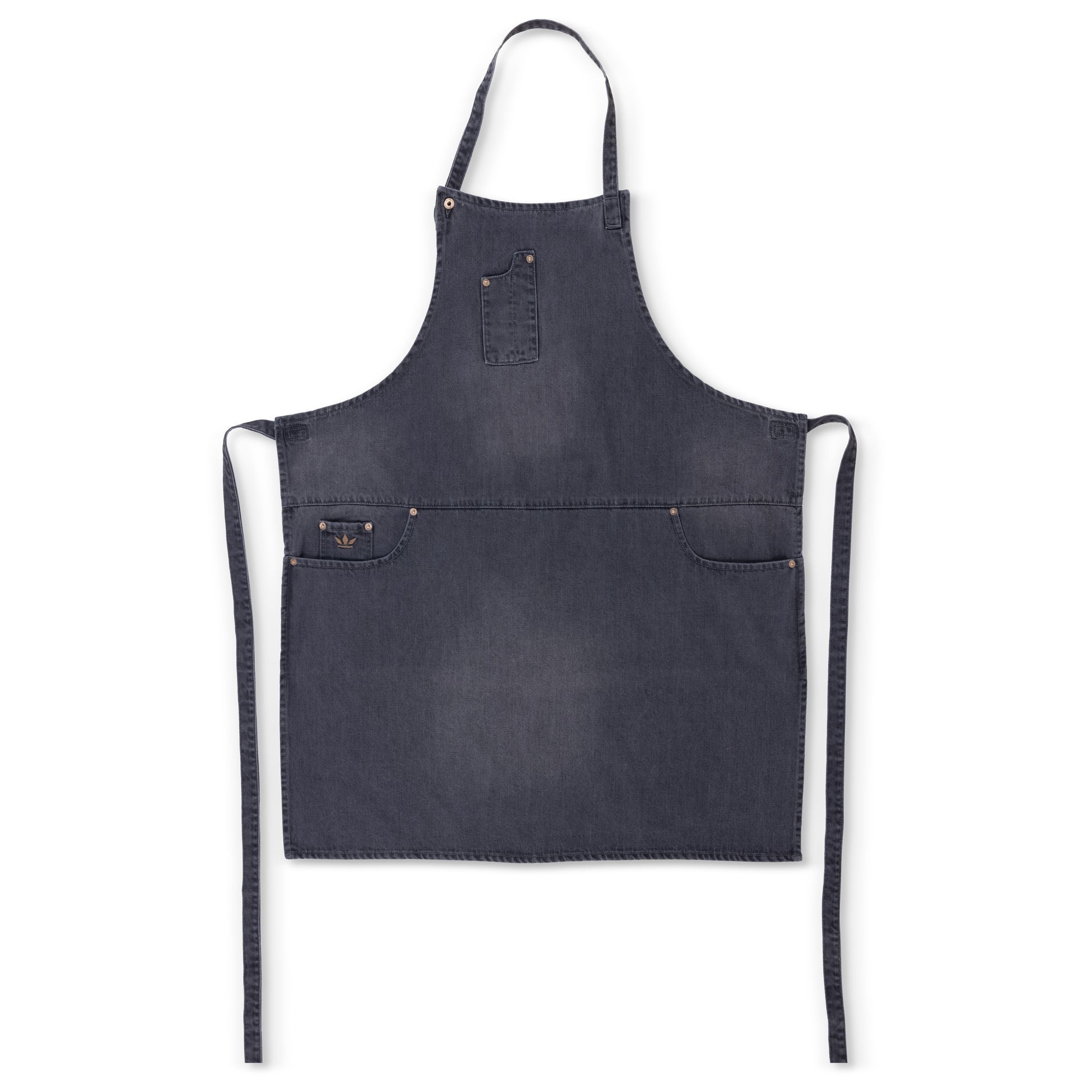 Dutchdeluxes Five Pocket Apron Comfort passend, grijs gewassen