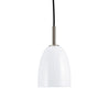  Jazz D12 Pendant Lamp Opal/Brushed Steel