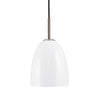  Jazz D18 Pendant Lamp Opal/Brushed Steel