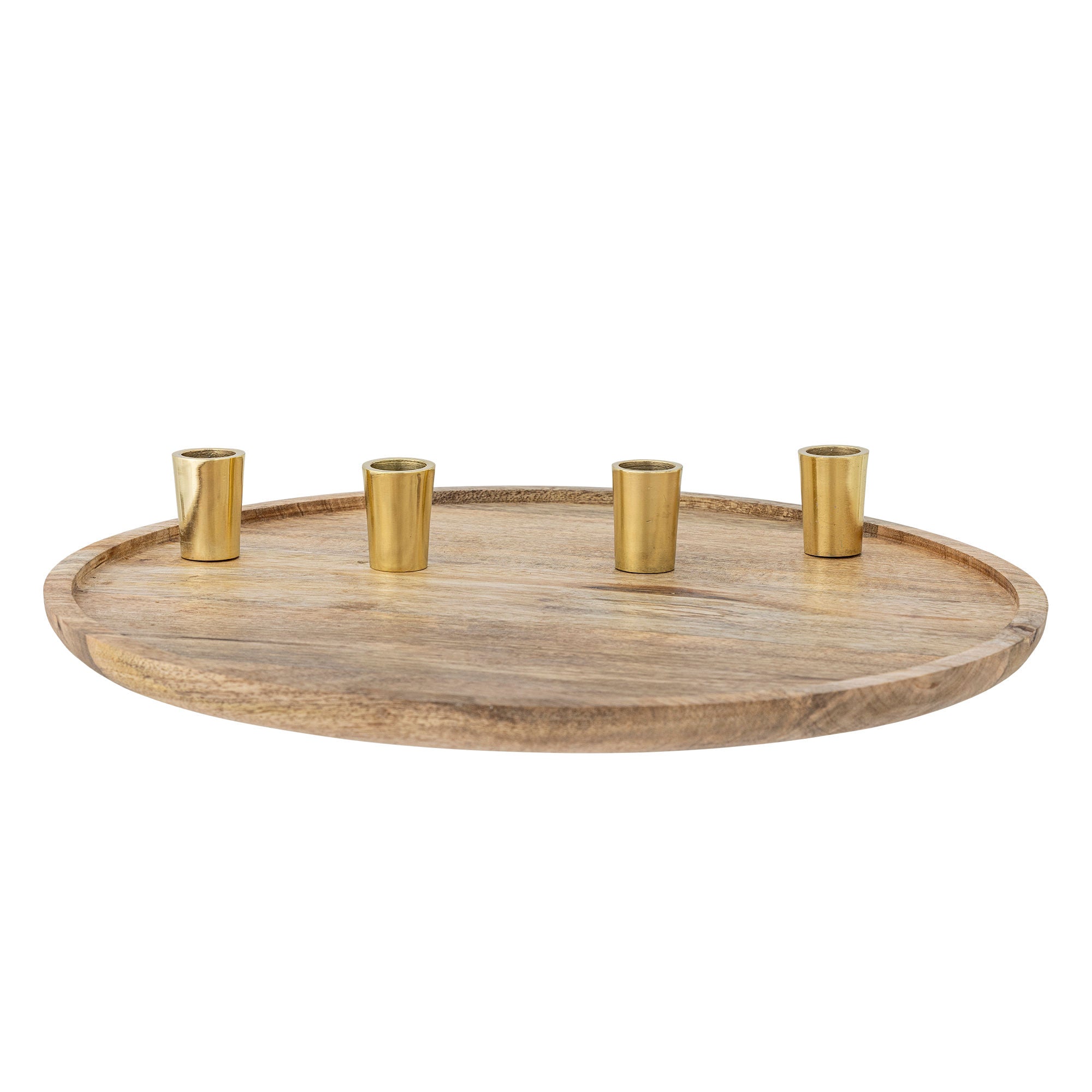 Bloomingville Kanga Advent Candle Holder, Nature, Mango