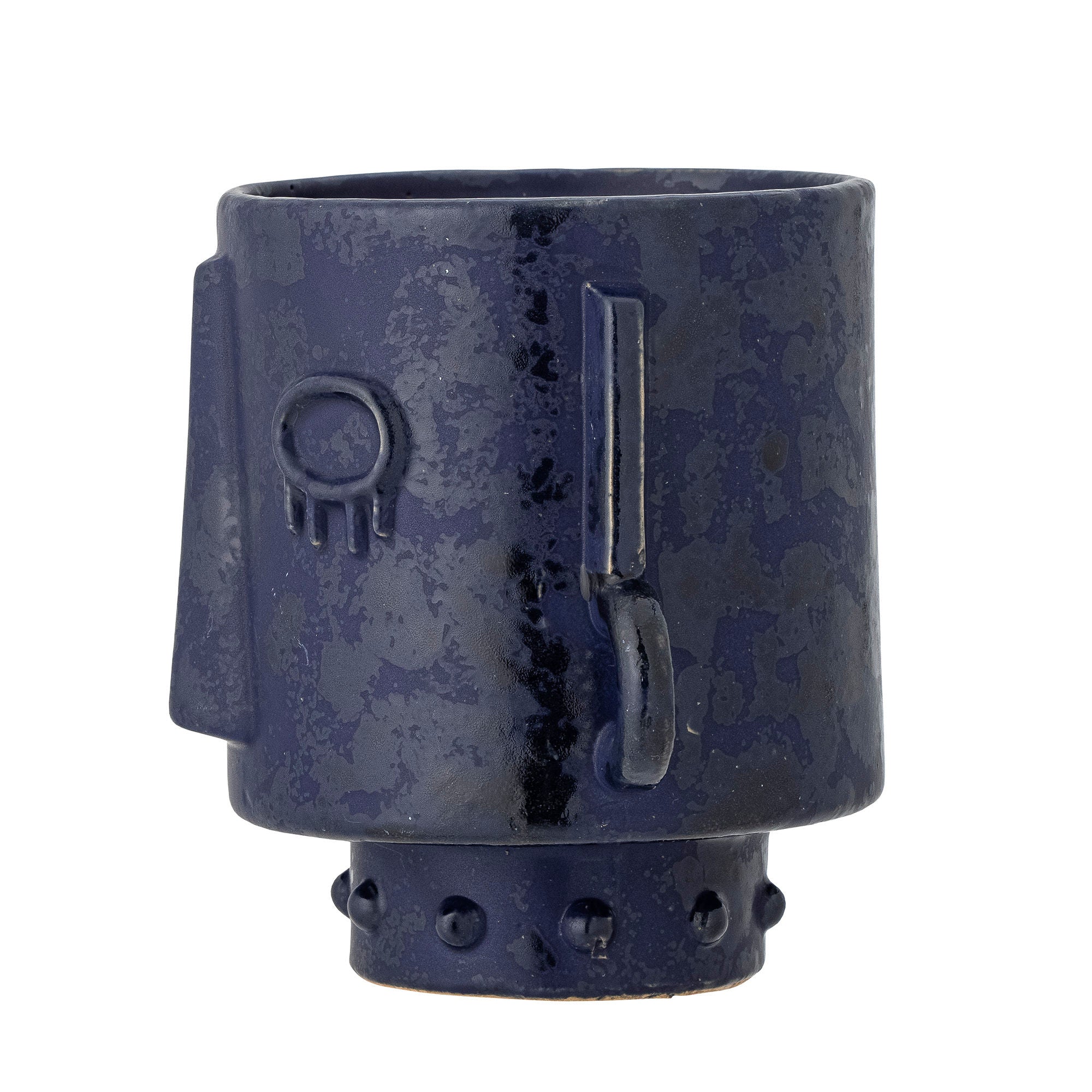 Bloomingville Ceejay Flowerpot, Blue, Stoneware