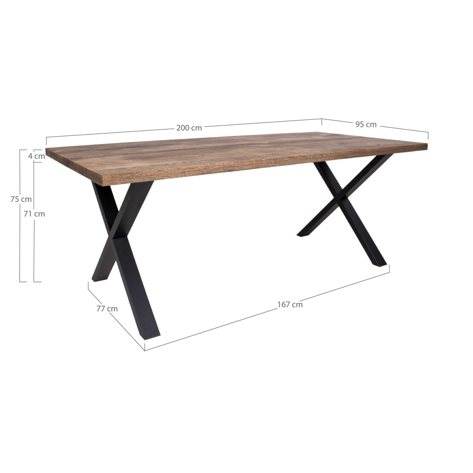 House Nordic Montpellier Dining Table