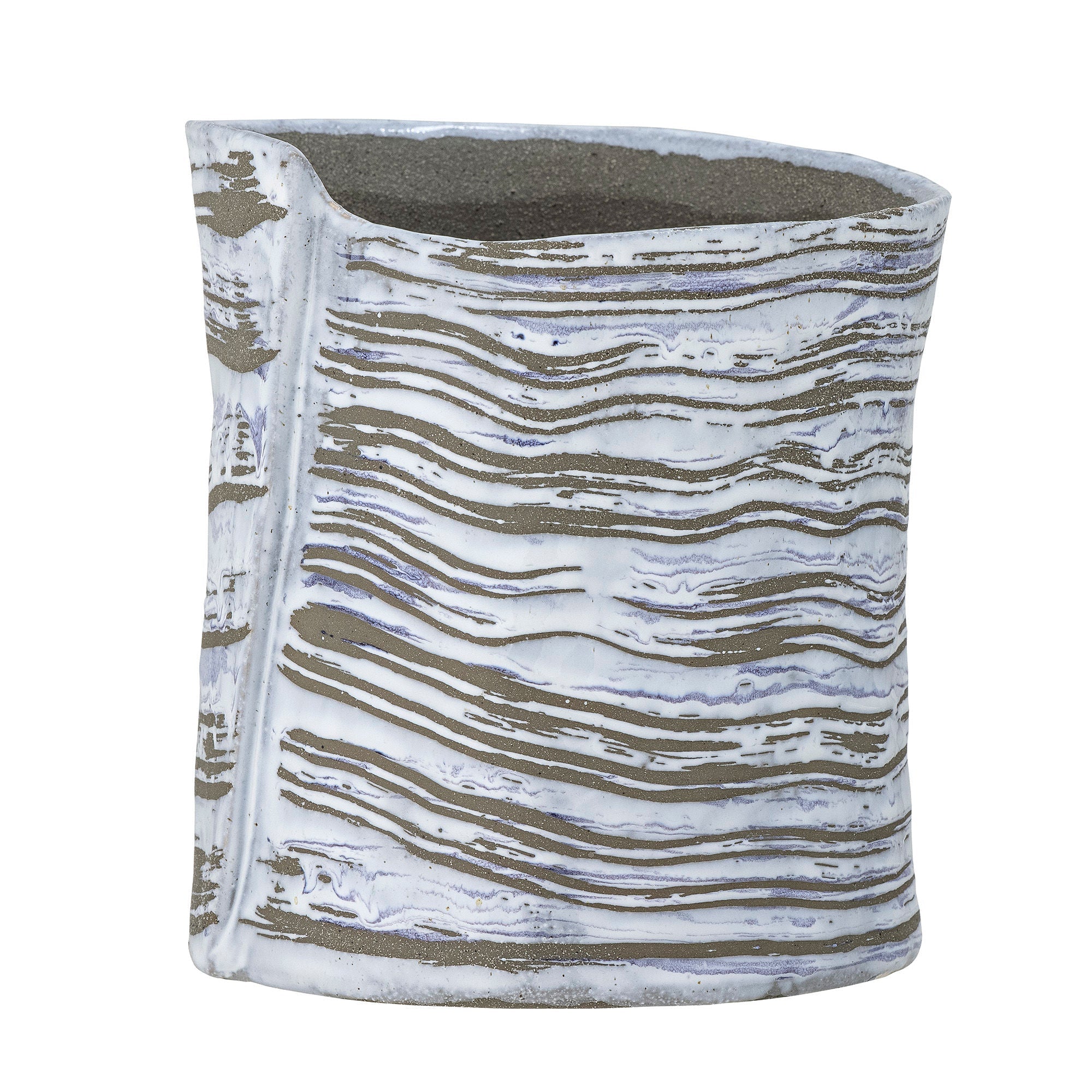 Bloomingville Adelle Flowerpot, Grey, Stoneware