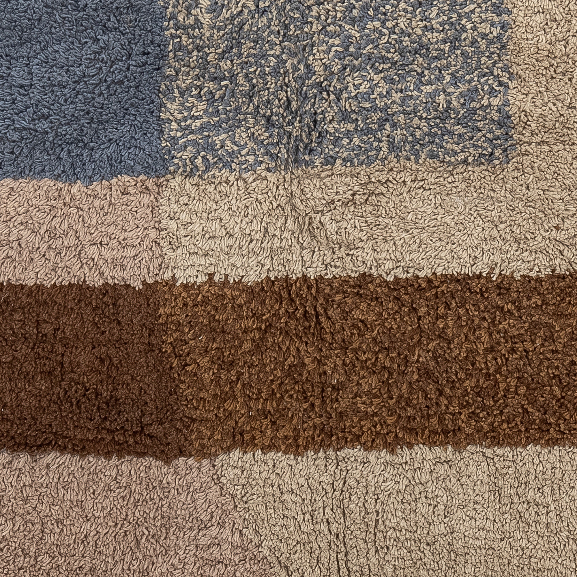 Bloomingville Zofia Rug, Brown, Cotton