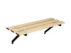 Essem Design Bench 67 Pine 45 Cm, Black