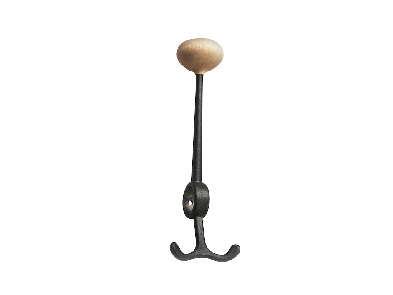 [product_category]-Essem Design Oskar Hat Hook Birch, Black-Essem Design-7392157000839-160-0 S/BJ-ESS-1