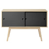 Fdb Møbler A83 Sideboard Butler, Black/Natural