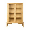 Fdb Møbler A90 Boderne Display Cabinet Oak Natural H: 127 Cm