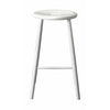 Fdb Møbler J27 C Bar Stool Beech, White