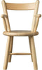 Fdb Møbler P9 High Chair, Natural Beech