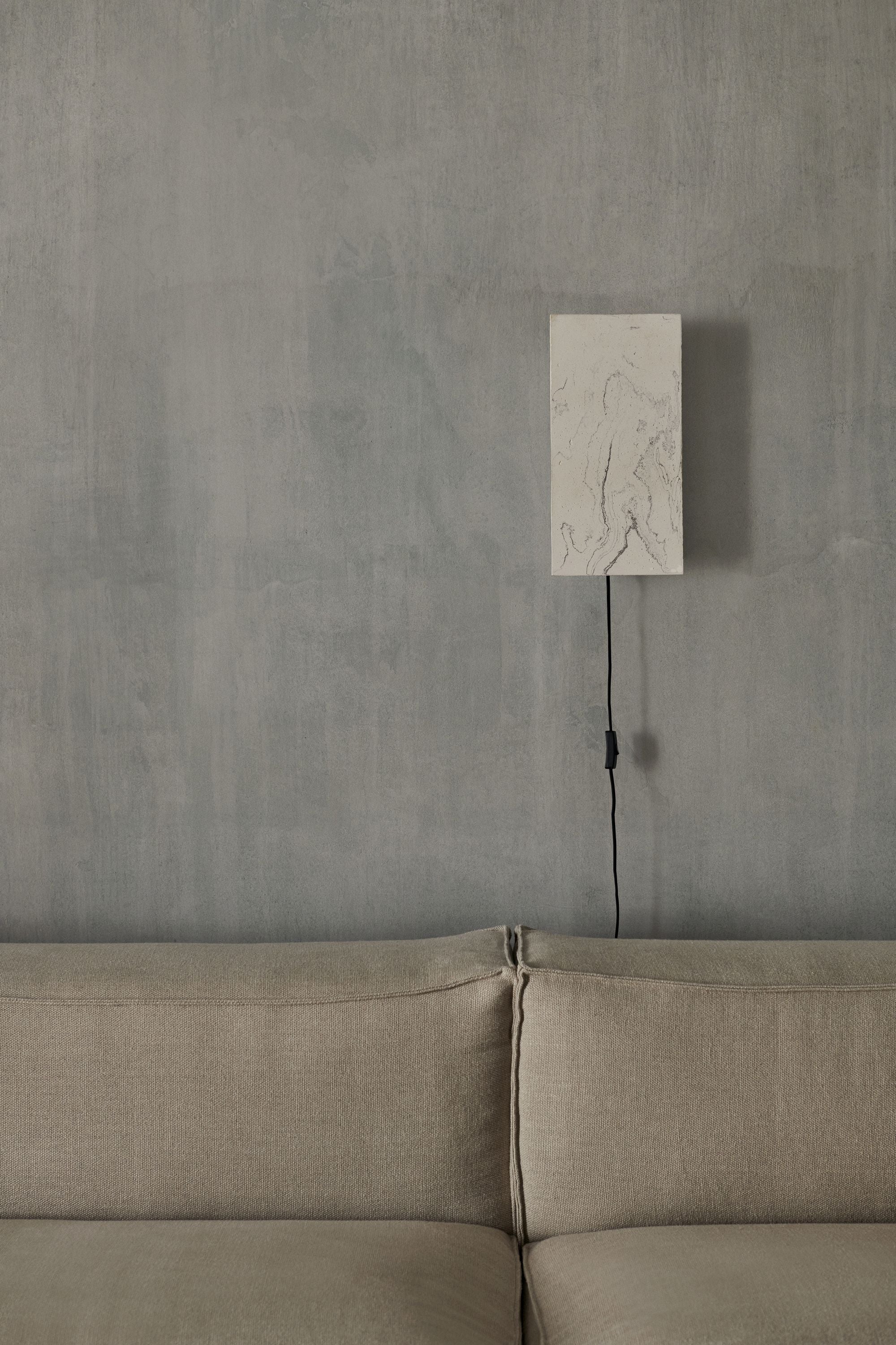 [product_category]-Ferm Living Argilla Wall Lamp Rectangular, Marble White-Ferm Living-5704723294498-1104266483-FER-2