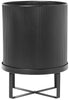 Ferm Living Building Plant Pot Black, Large