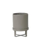 Ferm Living Construction Flowerpot, Warm Grey, ø18cm